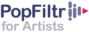 PopFiltr for Artists (full logo)